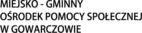 Miejsko Gminny Ośrodek Pomocy Społecznej w Gowarczowie
